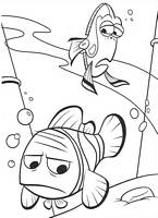kolorowanki Gdzie jest Nemo do wydruku Disney malowanki numer 7